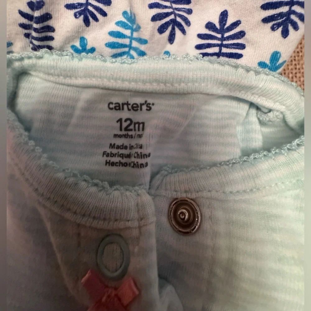 Bundle Onesies for infant girls size 12 months